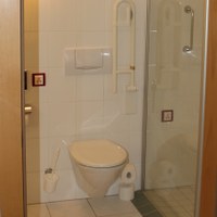 careCLICK alert switch in Dusche und Toiletten